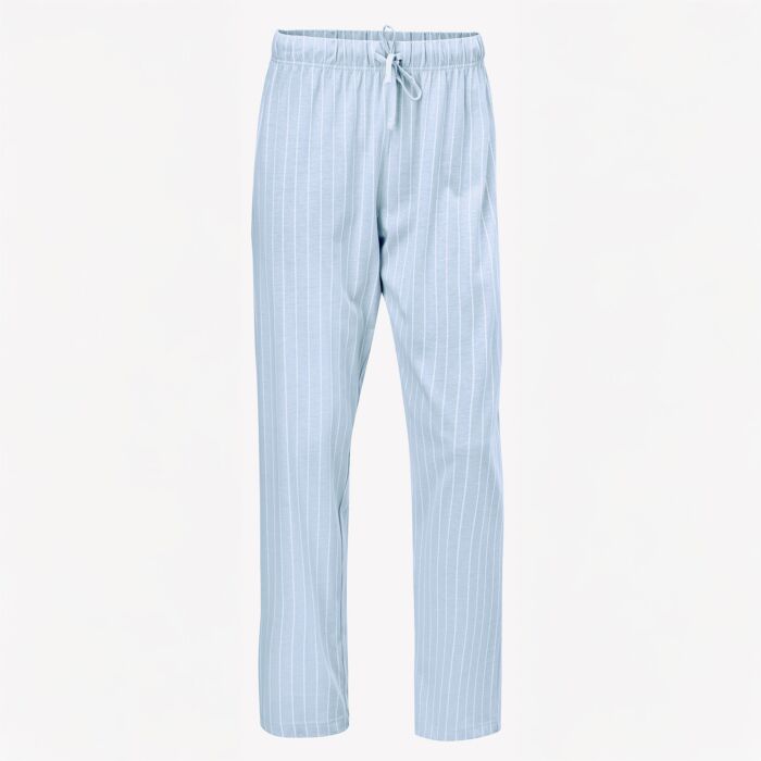 Gestreifte Pyjama Hose, gerade geschnitten