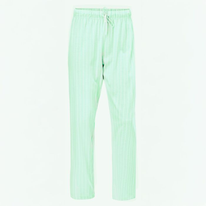Gestreifte Pyjama Hose, gerade geschnitten