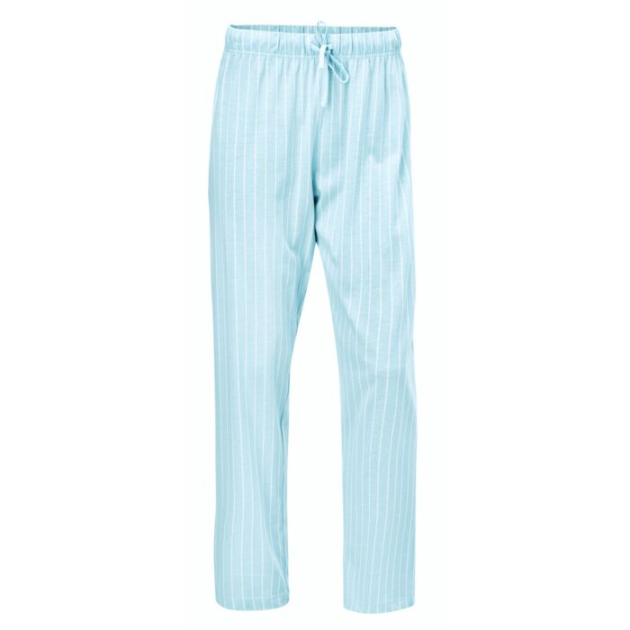 Gestreifte Pyjama Hose, gerade geschnitten