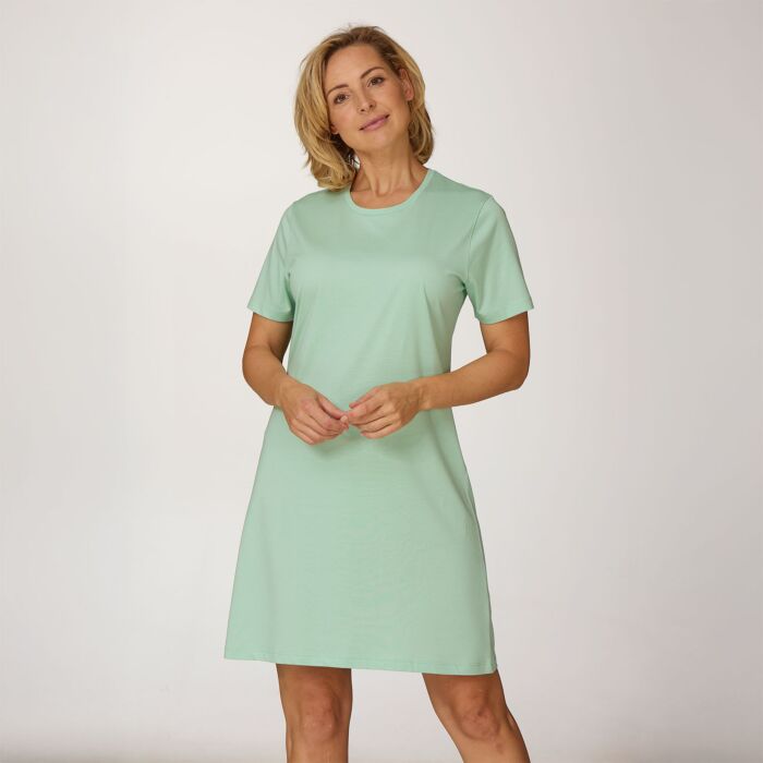 Uni Nachthemd für Damen, kurzarm