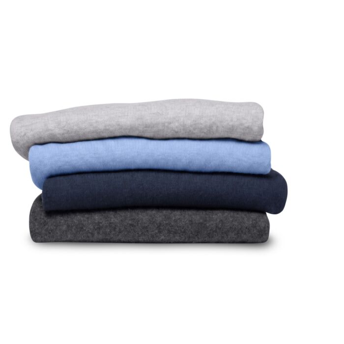 Pull à encolure arrondie pour dames, doux et contenant du cachemire