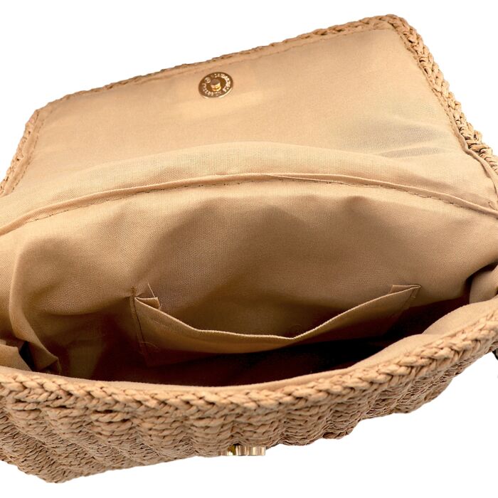 Stroh-Tasche Crossbody