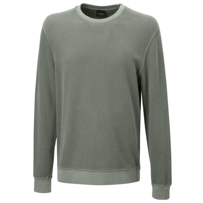 Jacquard Pullover mit Fischgrätmuster