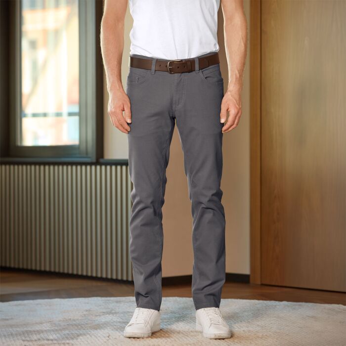Pantalon 5 poches modèle Malte texturé