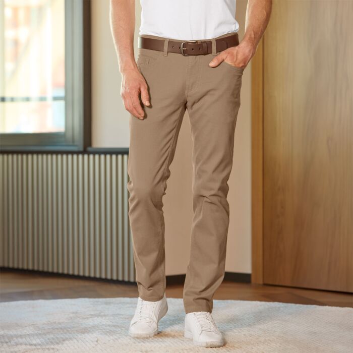 Pantalon 5 poches modèle Malte texturé