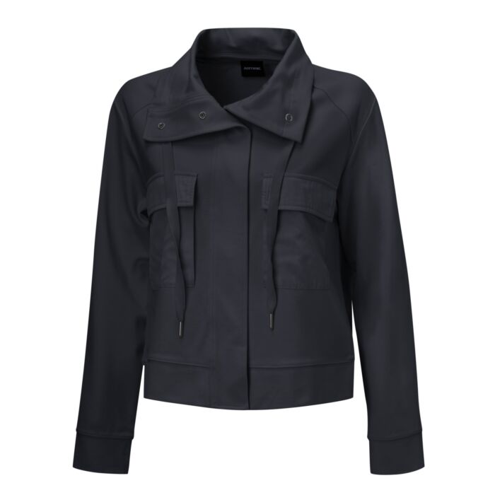 Sweatjacke mit Stehkragen