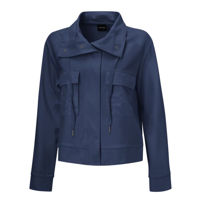 Sweatjacke mit Stehkragen