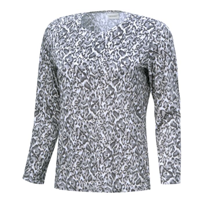 Langarmshirt mit Animal-print