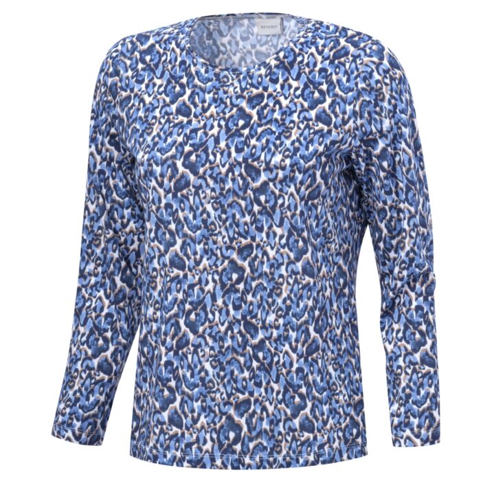 Langarmshirt mit Animal-print