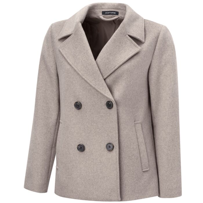 Wasserabweisende Cabanjacke mit Seitentaschen camel