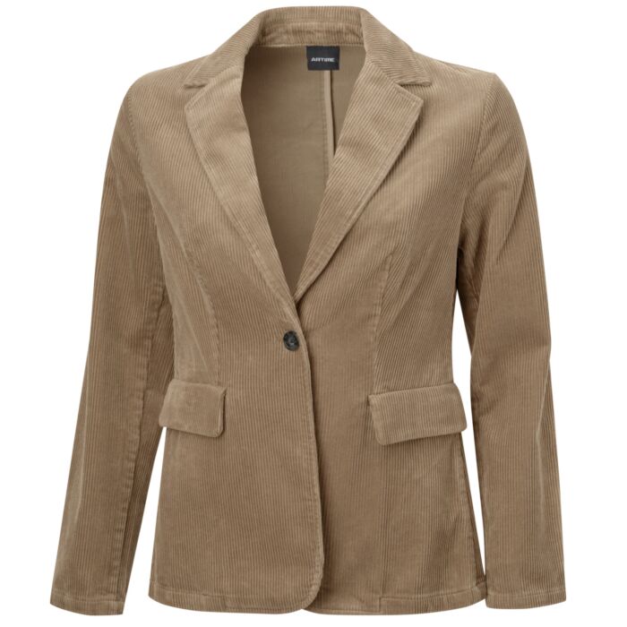Cord Blazer mit Reverskragen