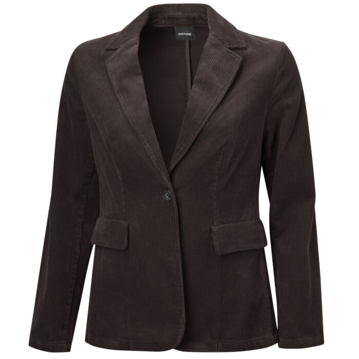 Cord Blazer mit Reverskragen