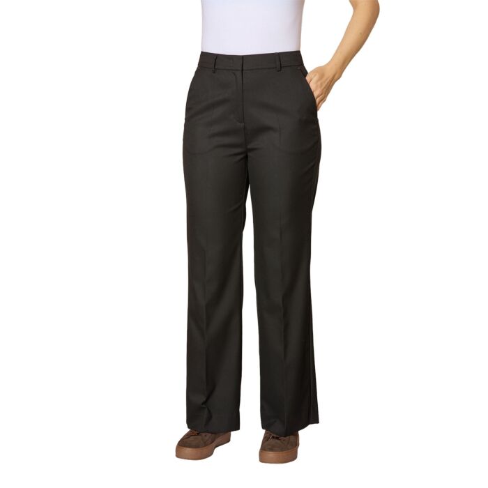 Leichte Stoffhose mit Bügelfalten