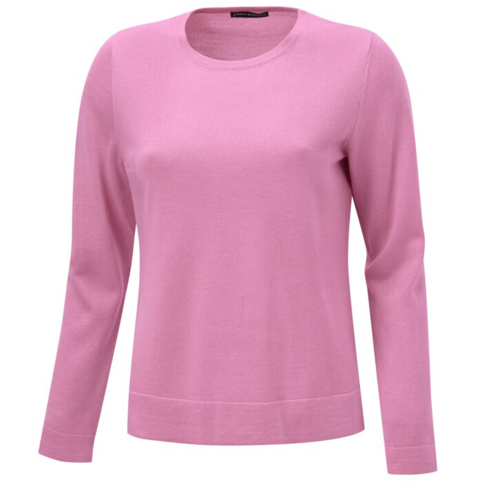 Pull en maille fine avec de la laine mérinos