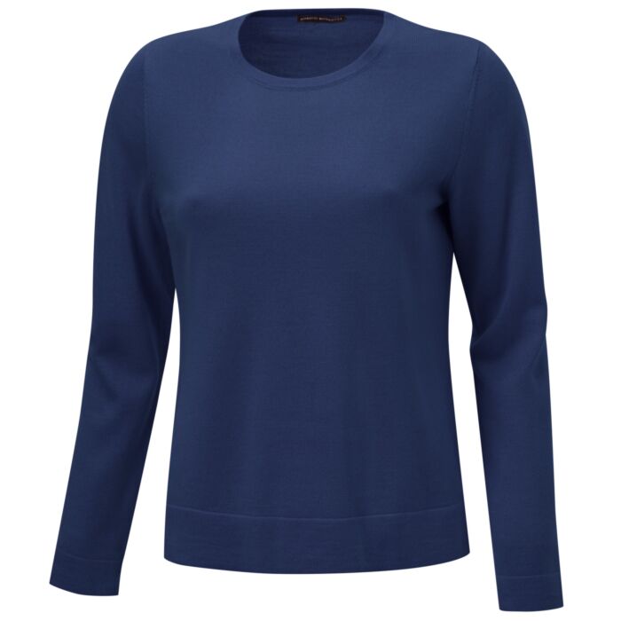 Feinstrick Pullover mit Merinowolle