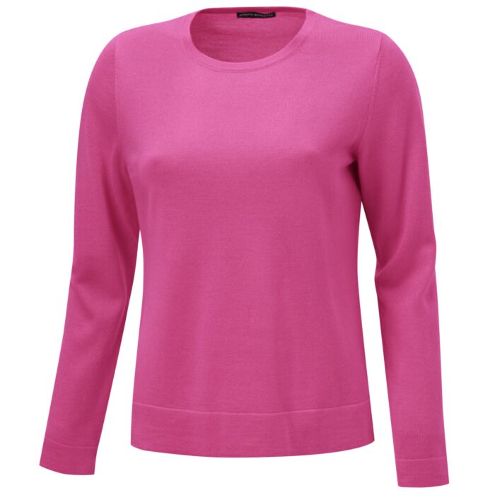 Feinstrick Pullover mit Merinowolle
