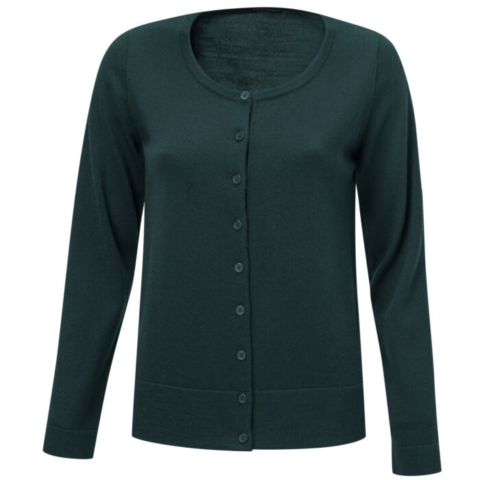 Cardigan en maille fine en laine mérinos
