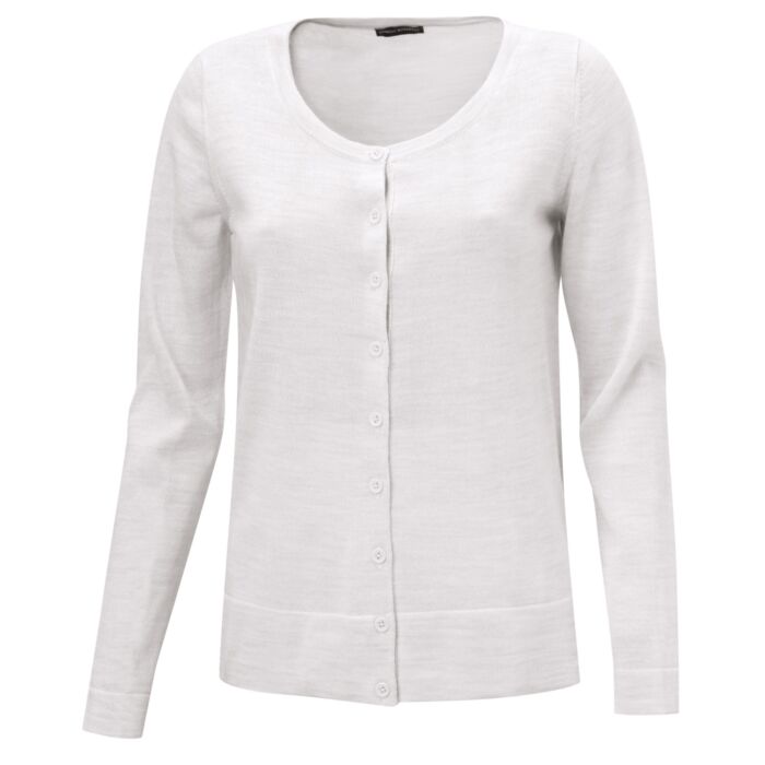 Feinstrick Cardigan mit Merinowolle