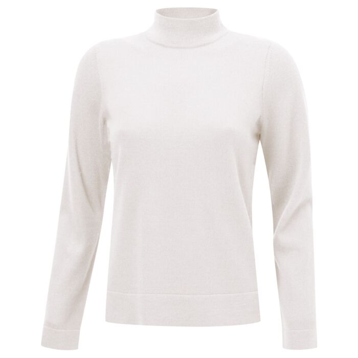 Feinstrick Pullover mit Stehkragen