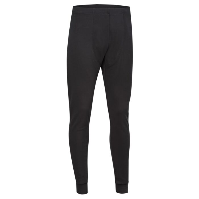 HTA Herren Thermo Tights schwarz