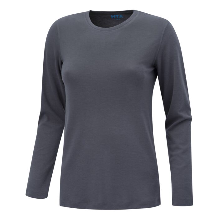HTA Damen Thermo Shirt anthrazit