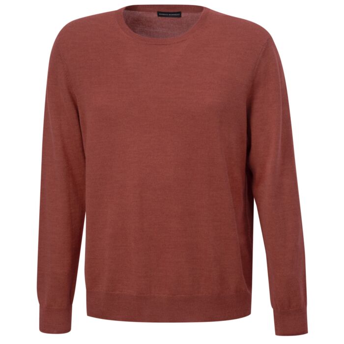 Feinstrick Pullover mit Merinowolle