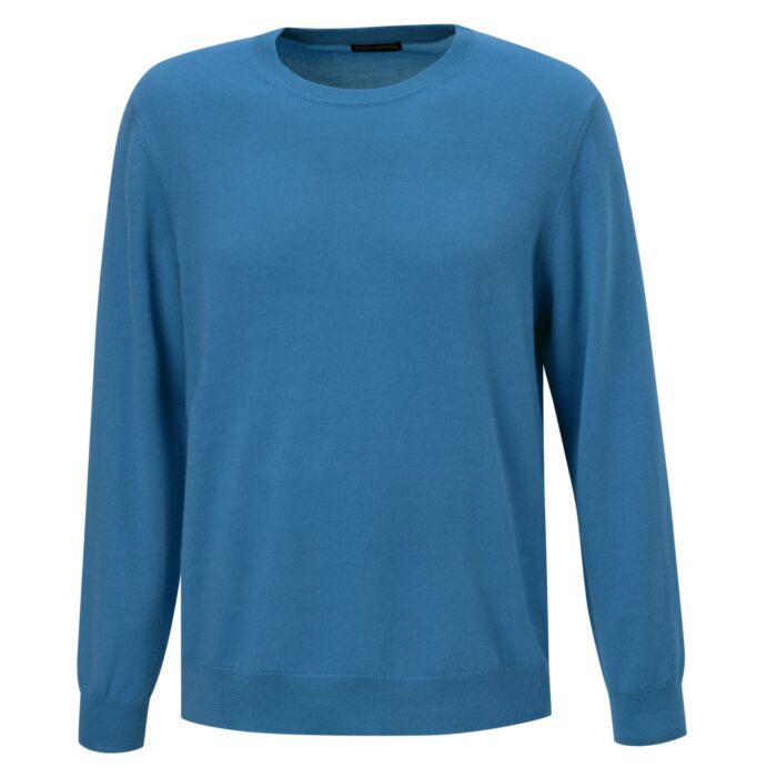 Feinstrick Pullover mit Merinowolle
