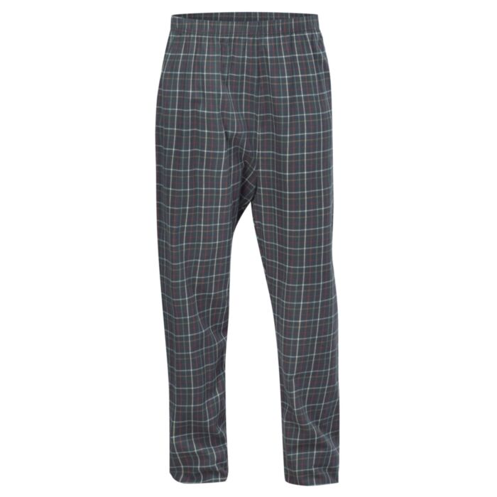Artime Flanell Loungehose blau-grün