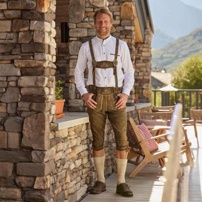Herren Trachtenhemd, langarm