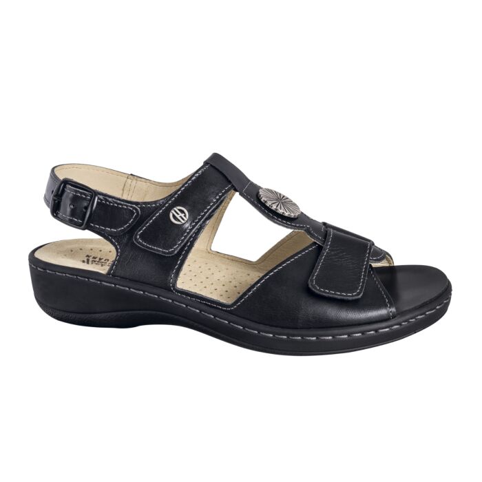 Sandalette Hickersberger en cuir pour dames