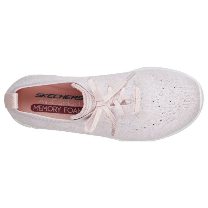 skechers memory foam femme marron