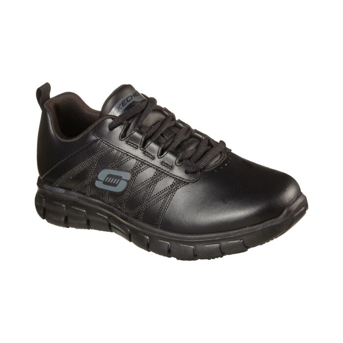 Skechers Work Damen-Schnürschuh Sure Track schwarz