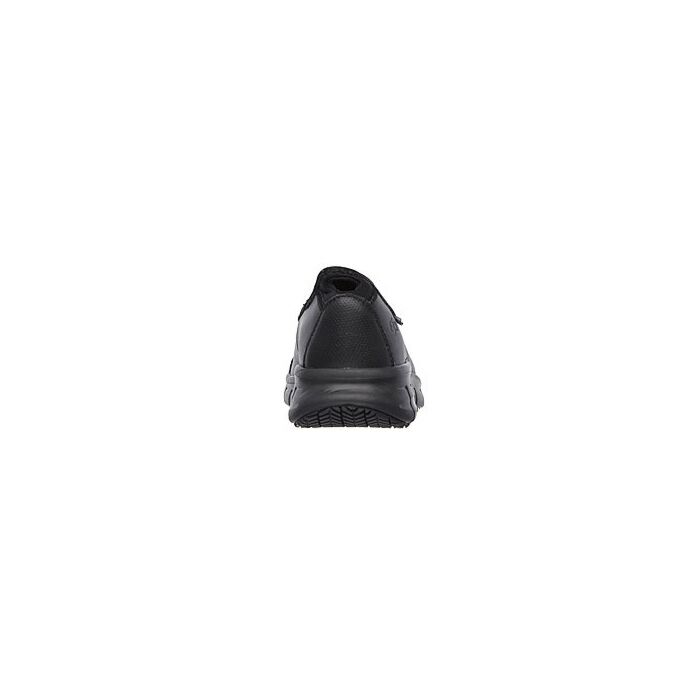 SKECHERS Schlupfschuh aus Leder schwarz