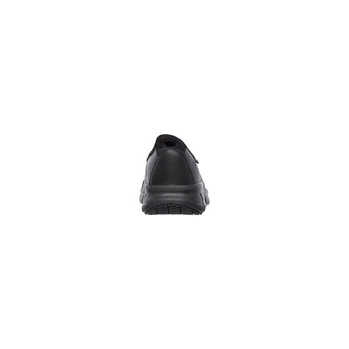 SKECHERS Schlupfschuh aus Leder schwarz