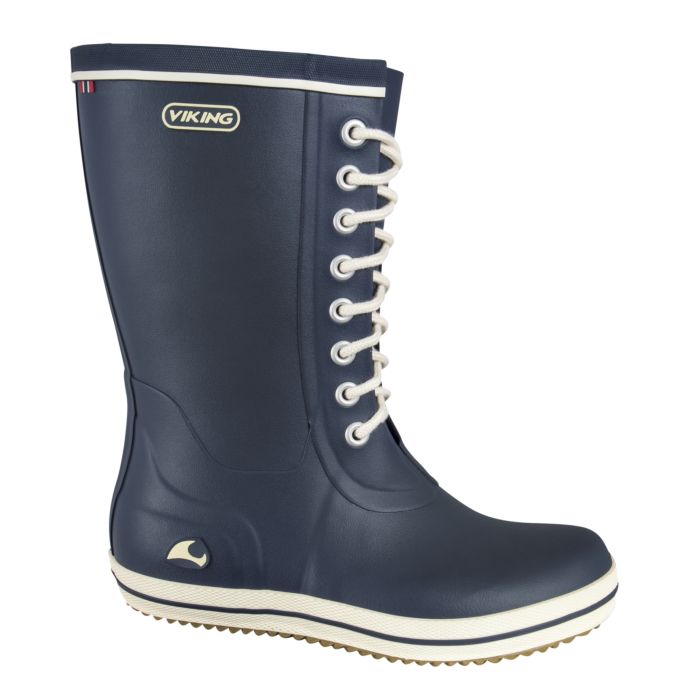 Image of Viking Gummistiefel mit Schnürung marine, 36 bei Lehner Versand Schweiz