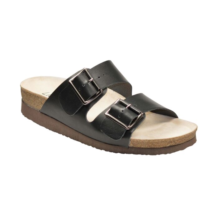 Lienhard Herren Pantolette aus Nappaleder