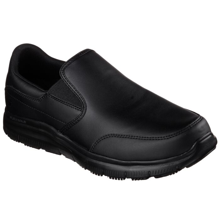 Chaussure SKECHERS en cuir pour hommes