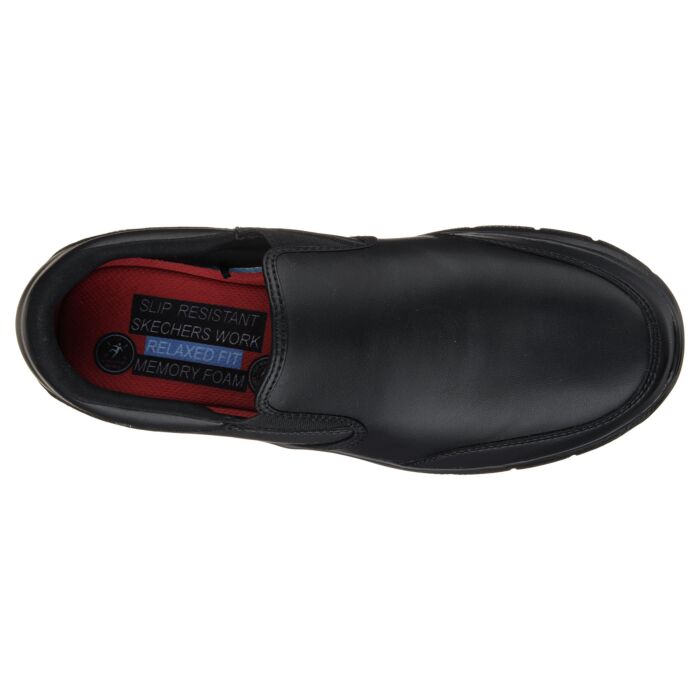 Chaussure SKECHERS en cuir pour hommes