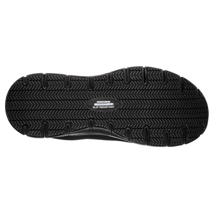 Chaussure à lacer SKECHERS WORK pour hommes noir