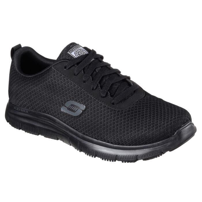 Chaussure à lacer SKECHERS WORK pour hommes noir