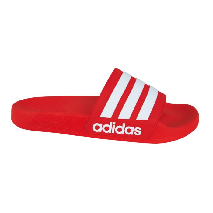 Image of Adidas Adilette Damen und Herren rot-weiss bei Lehner Versand Schweiz