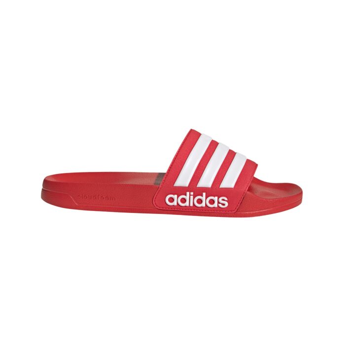 Adidas Adilette Damen und Herren rot-weiss