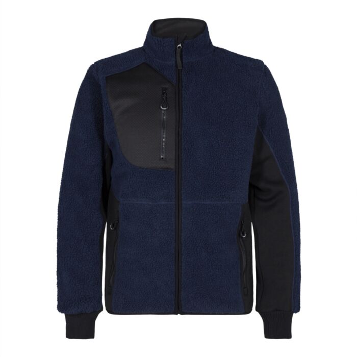 Engel X-treme Jacke aus Faserpelz marine