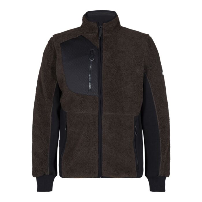 Engel X-treme Jacke aus Faserpelz braun