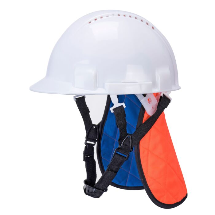 Kühlmütze für Helm mit Nackenverlängerung