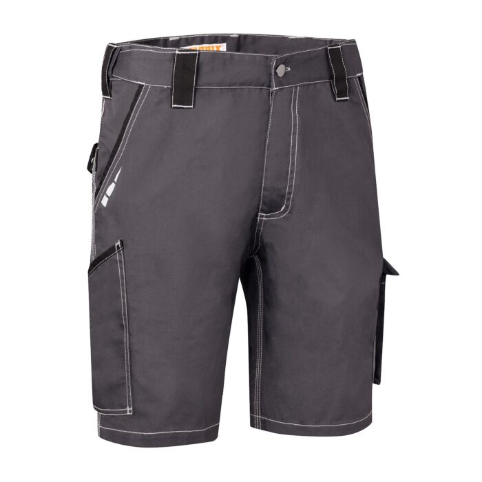 Orix® Arbeitsshorts mit Kontrastnähten anthrazit
