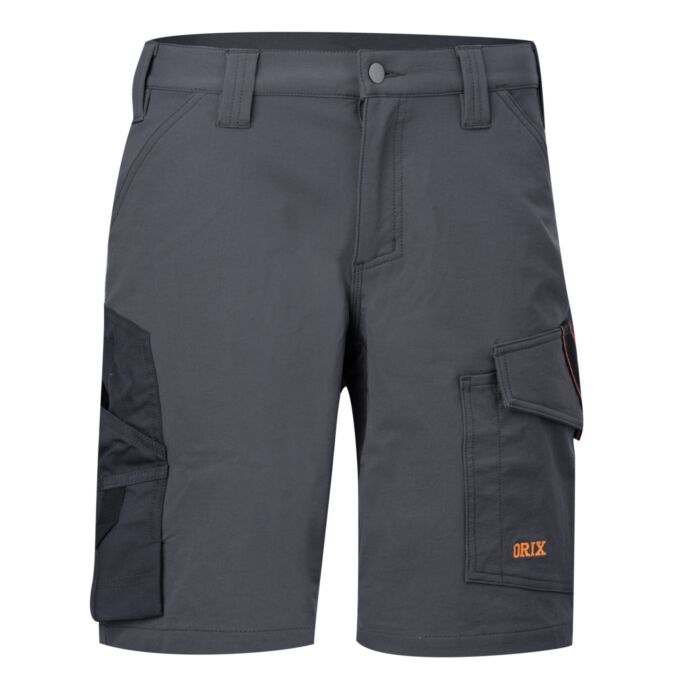 Orix® 4-Wege-Stretch Arbeitsshorts grau