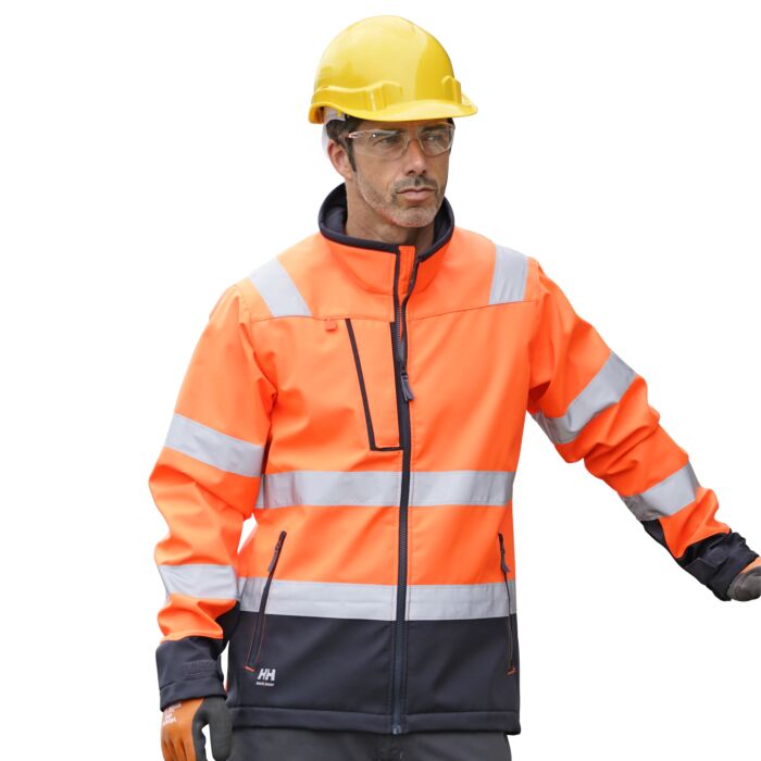 Helly Hansen Sicherheits Softshelljacke Alna orange