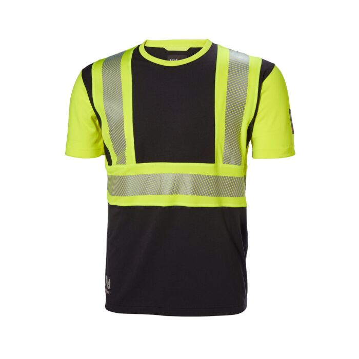 Helly Hansen ICU Sicherheits T-Shirt gelb-anthrazit