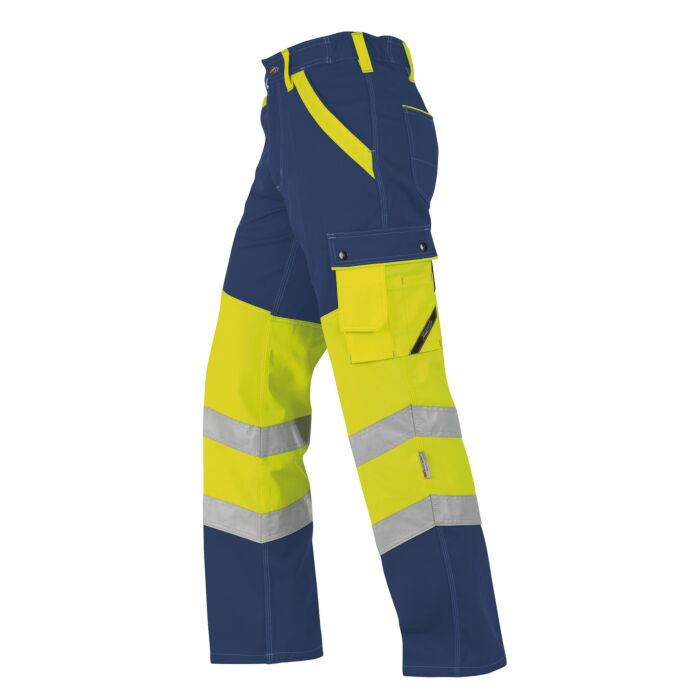 Wikland Sicherheitshose marine-gelb